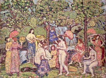 Idyla, Akty v krajině, 1913-15